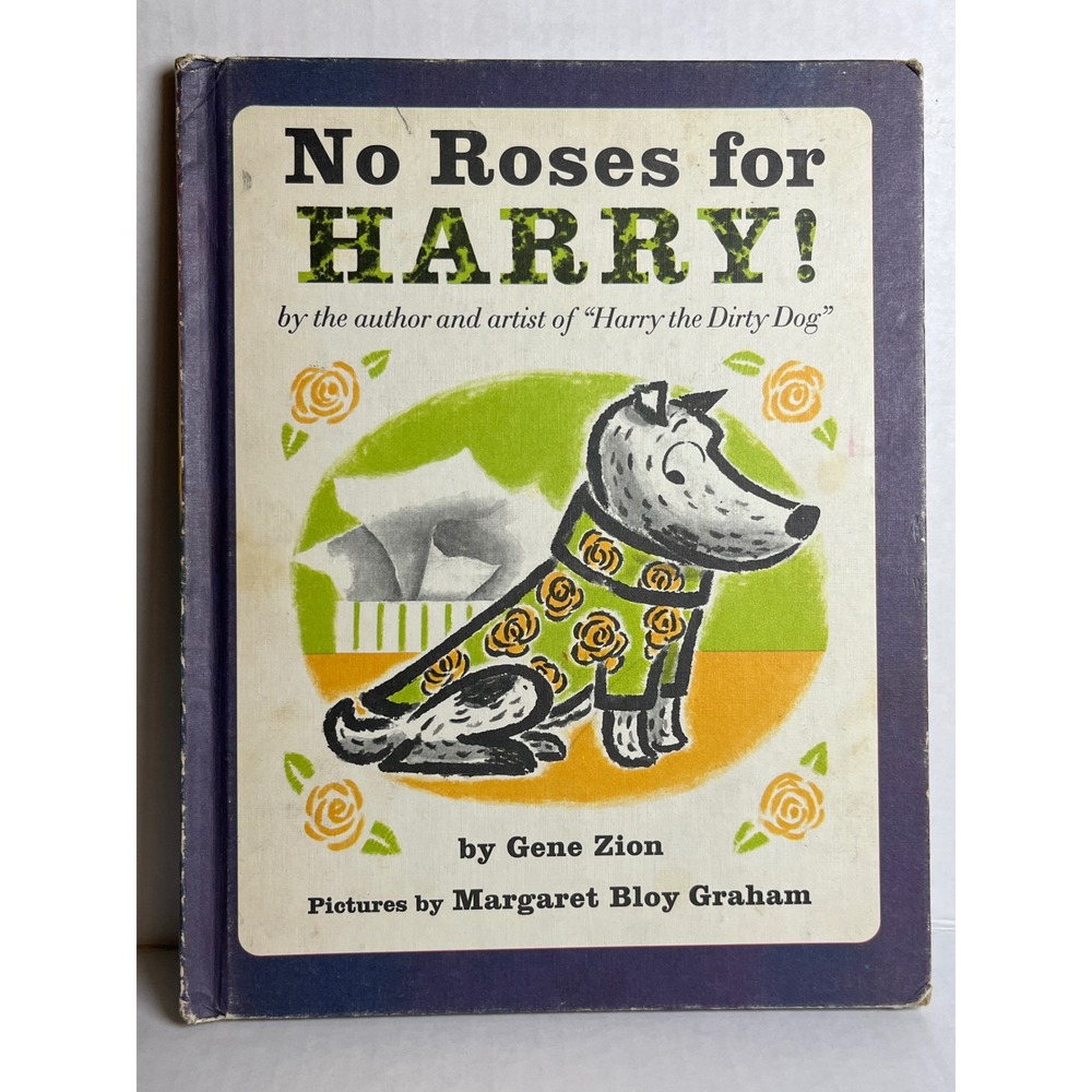No Roses for Harry Gene Zion Margaret Bloy Graham Vintage Childrens Book 1958